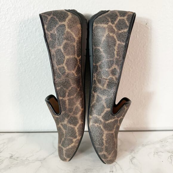 Harmony 783 Brown‎ Giraffe Slip On Grounding Loafers Women's Size 9.5 - Picture 8 of 10